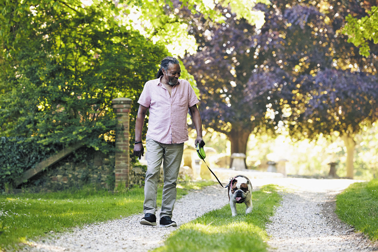 Someone Walking A Dog